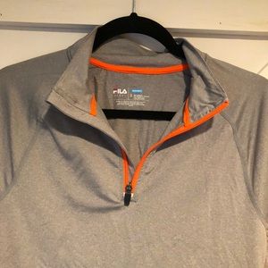 Men’s Fila quarter zip sport pull over